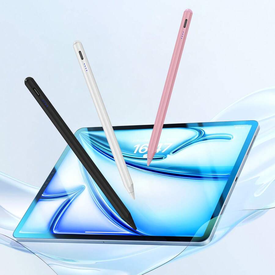 1pc High Precision & Sensitivity Capacitive Stylus Pen, Compatible With IPad Series 2026, 2025, 2024, 2023, 2022, 2021, 2020, 2019, 2018, 4, 5, 9th Gen, 10th Gen, Air 5 And More - Multicolor - View 1