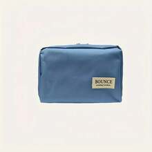 Bolsa Organizadora de Gran Capacidad, Bolsa Multibolsillos para Maquillaje y Cables, Multicolor para Viajes, Oficina y Hogar - Azul - Ver 8