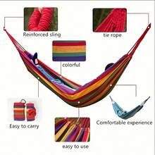 This 450-Pound Heavy-Duty Wingback Hammock Features An Ergonomic Design For Portability And Comfort, Suitable For Patios, Lawns, Camping, And Travel. It Comes With A Travel Bag And Manually Adjustable Handles. - Multiple Styles - View 11