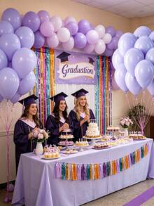 25pcs 10-Inch Pastel Purple Latex Balloons, Premium Matte Balloons Suitable For Gender Reveal Parties, Birthday Parties, Bridal Showers Decoration, Great For DIY Balloon Garlands, Arches, Indoor & Outdoor Events - View 2