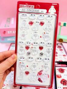 Hình dán động vật mềm mại và dễ thương, có thể tái sử dụng và tự dính, hoạt động thủ công giáo dục, hình dán khen thưởng cho trẻ mẫu giáo. - Nhiều màu - Xem 11