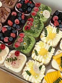 1-100pcs Square Transparent Mousse Cups Candy Boxes, Dessert Fruit Pudding Jelly Ice Cream Baking Containers, Suitable For Birthday Wedding Holiday Party, Party Supplies, Event Catering, Square Containers, Modern Tableware, Lightweight Cups, Cake Containers - Multicolor - View 4