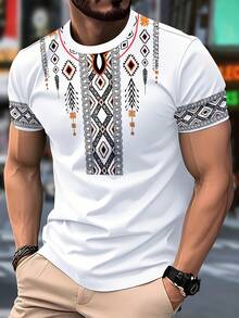 Camiseta de Novedad para Hombres - Blanco - Ver 1