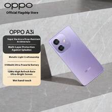 OPPO A3i: Drop And Water Resistant, 5100mAh Large Battery, 45W Flash Charging, 120Hz High Refresh Rate, 5G Smartphone - Multicolor - View 1