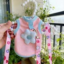 Áo vest không tay nhẹ cho thú cưng, quần áo mùa hè thoáng khí cho mèo và chó nhỏ. - Nhiều màu - Xem 2