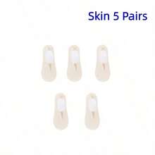 5/10/15 đôi tất nữ mùa hè mỏng thoáng khí, tàng hình, lụa băng, đế silicone chống trượt, thấm mồ hôi, tất thuyền - Nhiều màu - Xem 12