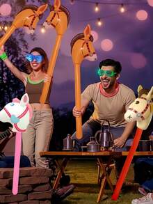 Gậy trò chơi hình đầu ngựa bơm hơi vui nhộn, dễ lắp đặt. Gậy hình đầu ngựa bơm hơi chắc chắn, phù hợp cho cả nam và nữ, dùng trong các trò chơi tiệc tùng. Hoàn hảo cho các sự kiện theo chủ đề nông trại. Quà tặng tiệc tùng. Đồ dùng tốt nghiệp 2026. Đồ chơi bãi biển mềm dẻo. Trò chơi ngoài trời. Đồ dùng đám cưới. Sinh nhật. Tiệc độc thân. - Nhiều màu - Xem 6