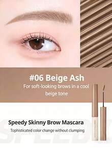 Peripera Speedy Fine Eyebrow Pencil, Smudge-Proof Long-Lasting, Waterproof Non-Clumping, Natural Gradient Brow Color, Buildable Coverage, Suitable For All Skin Types, Korean Beauty, Holiday Gift, 3g/0.1oz - 06 - View 3