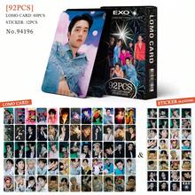 Bộ 92 thẻ (60 thẻ + 32 sticker), thẻ LOMO hai mặt dùng làm dấu trang, quà tặng ngày lễ & Giáng sinh. - Bộ - Xem 2