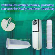 10pcs Adjustable Air Conditioner Filters - Household Appliance Air Inlet Dust Filter: Suitable For Wall-Mounted AC, Living Room And Bedroom | Absorb Dust And Prevent Kitchen Oil Pollution | Fresh Air Protection Cover - Full Coverage - View 5
