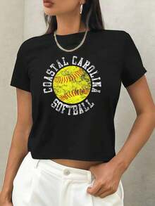 Women T-Shirts - Black - View 1
