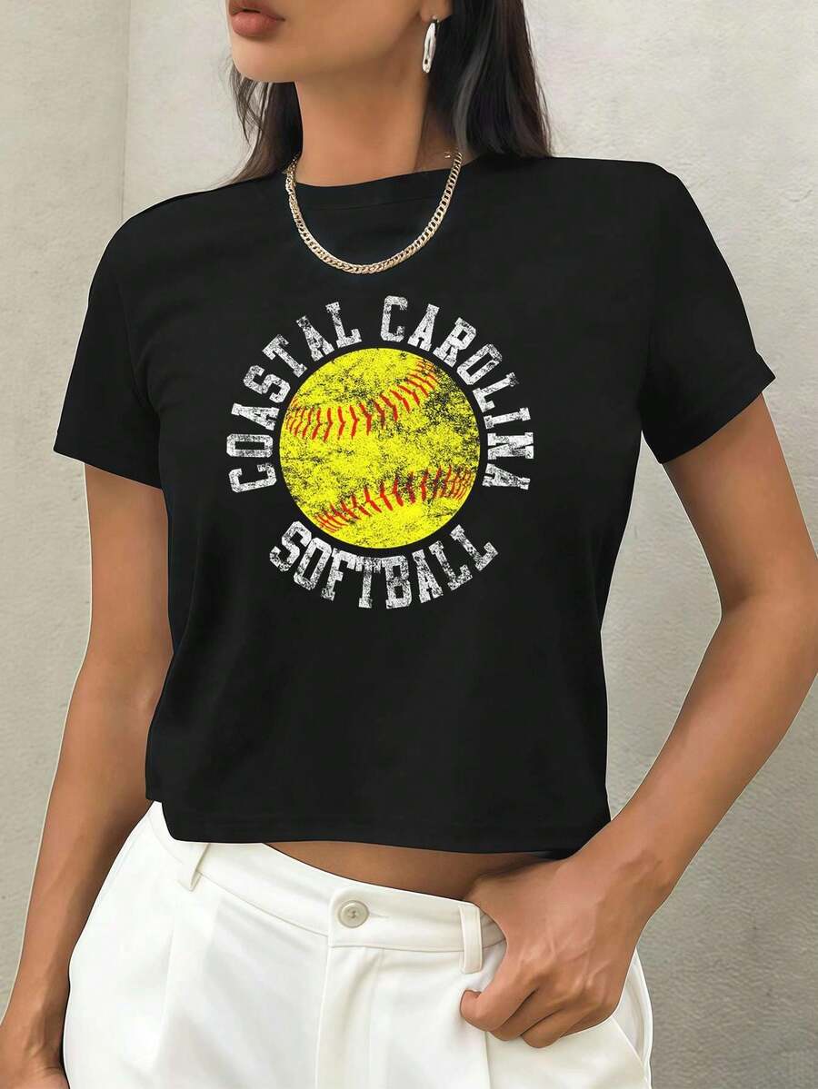Women T-Shirts - Black - View 1