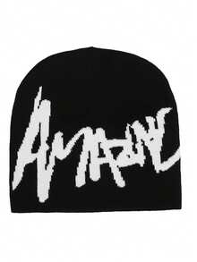 1件/2件/3件装字母针织帽提花帽时尚街头骑行帽送礼佳选男士针织帽女士针织帽字母波西米亚风腈纶其他针织帽四季皆宜 - A - 查看 8