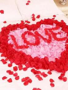 1000 pièces Pétales de rose en tissu non tissé faux romantique, pétales de rose artificiels, convient pour la proposition de mariage, la décoration de la Saint-Valentin, la décoration de mariage, la décoration de la chambre, la décoration d'anniversaire, la décoration de la fête des mères, la décoration de la cérémonie de remise des diplômes, la décoration de la maison, la décoration de scène, la décoration de la cérémonie de remise des diplômes - Multicolore - Voir 2