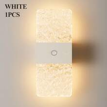 Crystal Motion Sensor Wall Lamp, LED Magnetic Wall Light, 1200mAh Battery-Powered Night Light, Easy To Install, Adjustable Color Temperature And Brightness, Suitable For Hallways, Bathrooms, Bedrooms, Stairs, Home Decor, Living Room Decor, - Square Hill - View 27