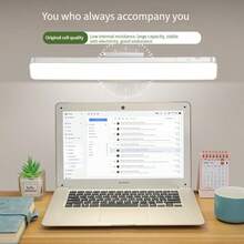 1pc LED Cool Desk Lamp, Touch Control, 3 Color Temperatures & Dimmable, Magnetic Installation, USB Rechargeable, Adjustable Angle, Handheld, Suitable For Reading, Office, Wardrobe, Cabinet, Stairs, Etc. - one-size - View 5