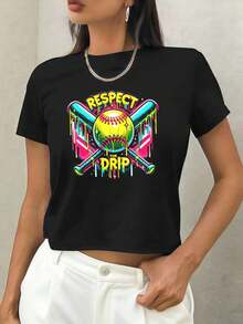 Women T-Shirts - Black - View 1