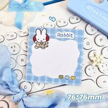 MIFFY 1套/1本 新款热销 高品质米菲兔蓝色便签本 可爱小兔子便签本 完美的生日礼物送给家人，给朋友的小惊喜，开学礼物的首选 - 彩色 - 查看 5