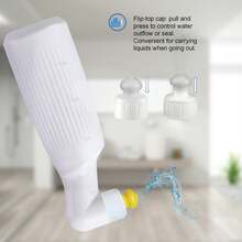 1pc 400ml Refillable Travel Spray Bottle With Adjustable Nozzle, Postpartum Care And Intimate Hygiene Spray, Suitable For Women, Men And Elderly - 400ML - View 5