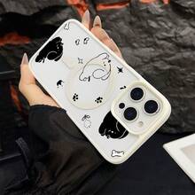 マグネット式黄ばみ防止 | 高級感あふれる2in1アクリルマグネット式スマホケース！スタイリッシュで手触りも良く、実用的な保護機能とマグネット式・耐衝撃設計を融合させた、高級感あふれるケースです。 犬ステッカーケース  11  17e 手机壳  17e 手机壳 家族、恋人、友人、そして子供たちへのプレゼントに最適です。  16/15 Pro Max/13 Pro Max/15/11 Pro Max/11 Pro/17 Pro/16e/15 Plus/16 Plus/ 13 pro/16 Pro/15 Pro/17/13/14 Plus/14 Pro Max/12 Pro/16 Pro Max/12 Pro Max/12/17e/14 Pro/14/Apple  Air/17 Pro Max - ブラック - チェックする 1