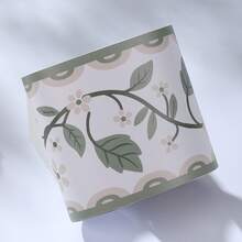 Self-Adhesive Ceramic Tile Trim Sticker, Decorative Wall Border For Kitchen, Bathroom, Waterproof Baseboard - Green-edged Vines - View 6