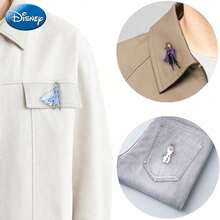 Monogram 1枚迪士尼冰雪奇缘官方授权收藏徽章，锌合金珐琅徽章，安娜新奇饰品，防锈金属胸针，动漫背包徽章，夹克翻领徽章，收藏周边 - 彩色 - 查看 6