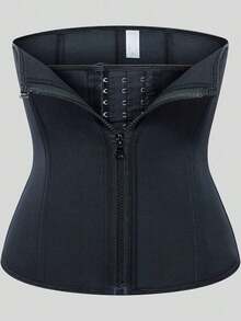 Women's Waist Trainer Vest - 9 Steel Boned Shapewear Tummy Control Lift Camisole - màu đen - Xem 1