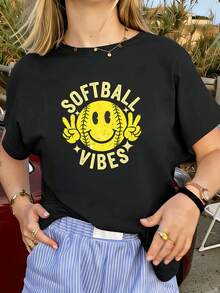 Women T-Shirts - Black - View 1