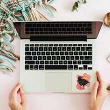 1/2/5pcs Black Bird Stickers , Suitable For Laptops, Water Bottles, Tumblers, Phone Cases, Tablets, Notebooks , Journals, Office Desks - A - View 2