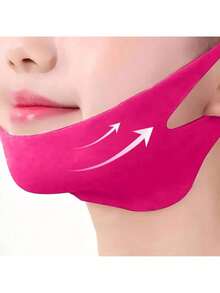 1 Piece Chin Strap Women - Skin Care Contouring And Double Chin Reduction - Easy To Carry, No Electricity Or Batteries Required - Chăm sóc cằm - Xem 3