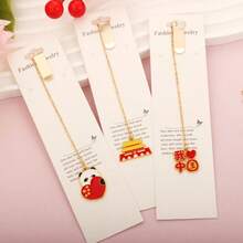 Mặt dây chuyền hình gấu trúc dễ thương, móc khóa đánh dấu sách tiện dụng cho học sinh, đồ dùng văn phòng phẩm hình hoạt hình dễ thương, bán sỉ. - Bộ sưu tập Gấu trúc - Xem 3