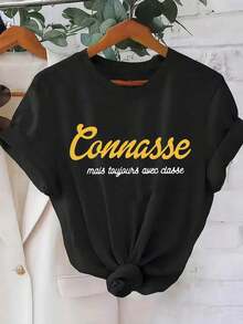 Women T-Shirts - Black - View 3