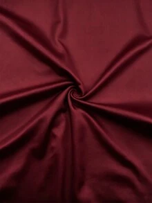Women's Fashion One-Shoulder Bow Sleeveless Bandeau Fitted Dress, Women's All-Season Dress, Women's Elegant Dress, Women's Dress - Burgundy - View 6