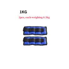 Bộ 2 bao cát tập luyện sức mạnh cổ tay và chân, trọng lượng từ 1-6KG, bao cát chuyên dụng cho tập luyện. - Màu xanh lam - Xem 15
