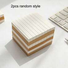 1/5/10pcsPack Creative Sticky Note Pads - Peel-And-Stick Notes With Strong Adhesion - Grid-Patterned Pages - Reusable - Ideal For Students - Notes - Messages - And Markers - Office Memo Stickers - Multi-Purpose Bullet Journal Decor - ' Crafts - DIY Origami Materials - Creative Collage - Flowers - Bookmarks - Greeting Cards - Handmade Projects - Portable - Suitable For Daily Use - School - And Office - General Small Supplies - Multicolor - View 9