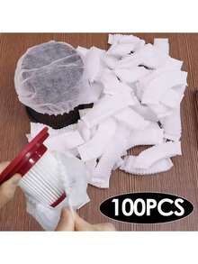 50/100 piezas Cubierta de filtro de aspiradora desechable, tela no tejida lavable, adecuada para la limpieza de aspiradoras de mano - Protector de pantalla con filtro - Ver 6