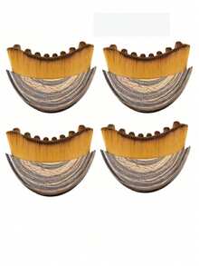 1 pieza Cepillo facial para drenaje linfático - Masajeador de cepillado en seco, para contorno facial y perfilado de la línea de la mandíbula - Diseño ergonómico para adaptarse con precisión a la piel y aliviar la fatiga - Marrón - Ver 15