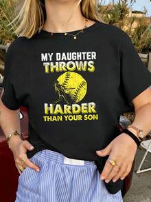 Women T-Shirts - Black - View 1
