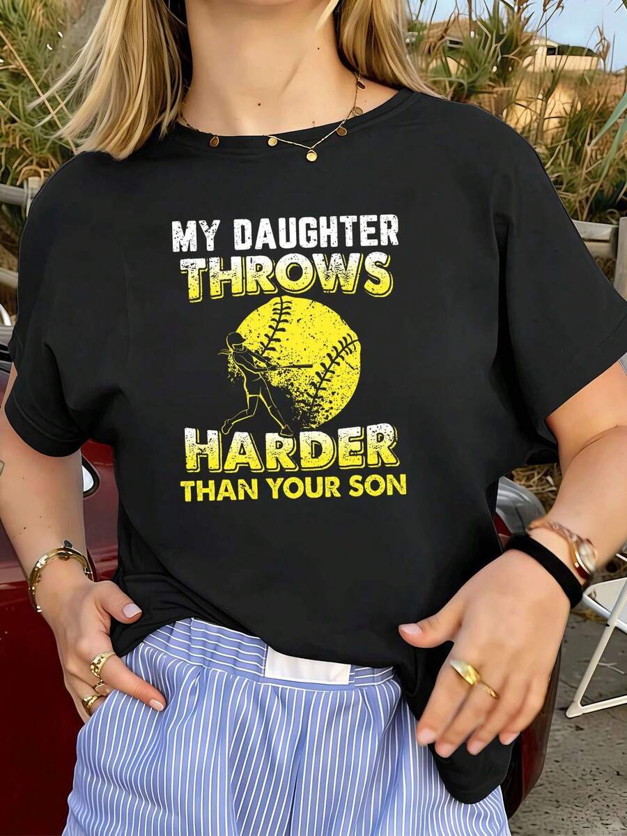 Women T-Shirts - Black - View 1