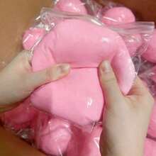 1pc 2026 Bestselling Jumbo Fluffy Cheese Ball Squishy Toy, Slow Rebound Stress Relief, - Holiday - Interesting - Birthday - 黃色 - 查看 11