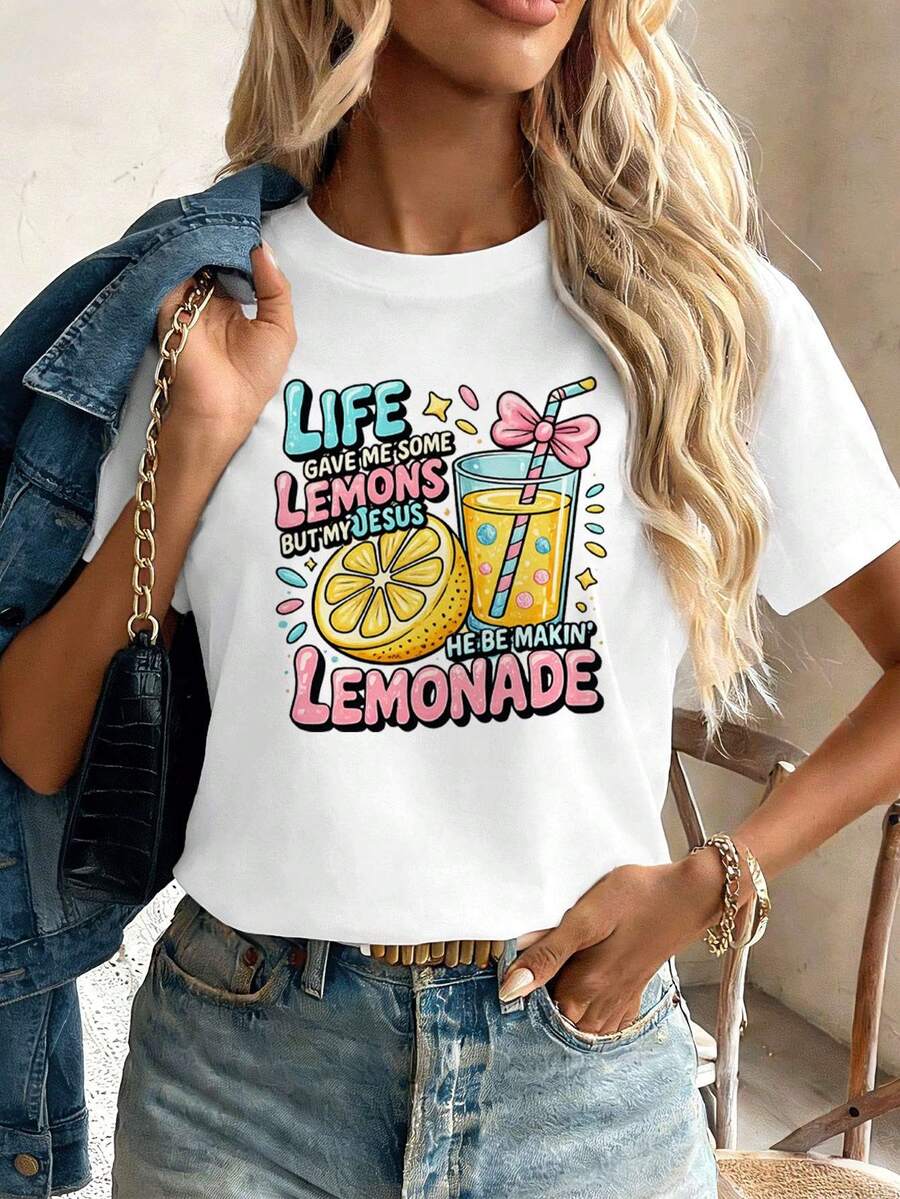 Women T-Shirts - White - View 1