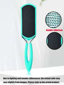 Fashionable Double-Sided Foot Scrubber, Removes Dead Skin And Calluses, Metal Foot File, Suitable For Men And Women, Ergonomic Foot Brush, Suitable For Bathroom, Home SPA Care, Professional Pedicure File, Pedicure Tool, Foot Care Tool, Foot Care Accessory - Multicolor - View 16
