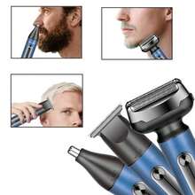 This Men's Electric Shaver Features A Floating Design With Three Curved Blades, A Type-C Interface For Fast Charging And Longer Battery Life, An IPX7 Water Resistance Rating, And Skin-Friendly Blades For A Smooth Shaving Experience. - 顏色隨機 - 查看 2