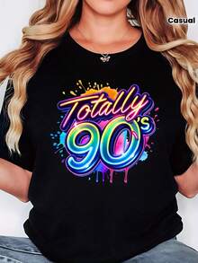 Women T-Shirts - Black - View 1