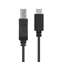 NANOCABLE Cavo da USB 2.0 B a USB-C da 1 m - Visualizzare 2