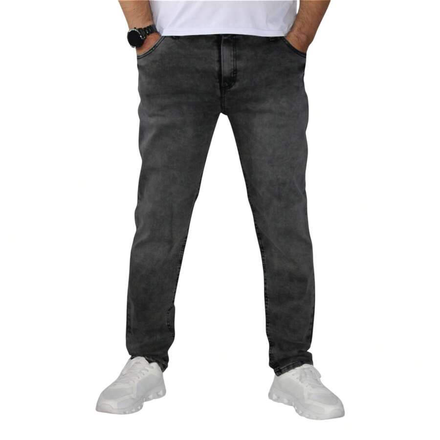 John Silver Men Jeans - Dark Grey - View 1