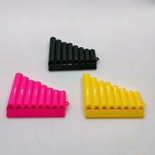 Candy-Colored Plastic Harmonica, Small Gift, Plastic Creative Sounding Musical Instrument, Casual Cartoon Pentatonic Harmonica, Suitable For Beginners, Professionals, Halloween, Christmas Gifts, Party Favors - Harmonica - View 11