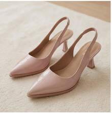 Geeyea Ladies' Pointed And Sexy High-Heeled Sandals, Designed To Enhance Height And Slimming, Suitable For Uniforms, Parties, Business, Dances, And Dates. - Baby Pink - View 13