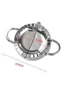 1 chiếc dụng cụ làm bánh bao bằng thép không gỉ, bao gồm khuôn làm bánh bao, dao cắt vỏ bánh bao, dụng cụ gói bánh bao thủ công, cán bột làm bánh nhân thịt, dụng cụ cắt và tạo hình bột, trợ thủ đắc lực trong nhà bếp, thích hợp để làm bánh bao và bánh ngọt. - Nhiều màu - Xem 5