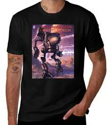 Battletec Themed Sports T-Shirt - Hitam - View 7